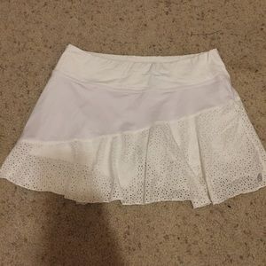 White Tennis Skirt
